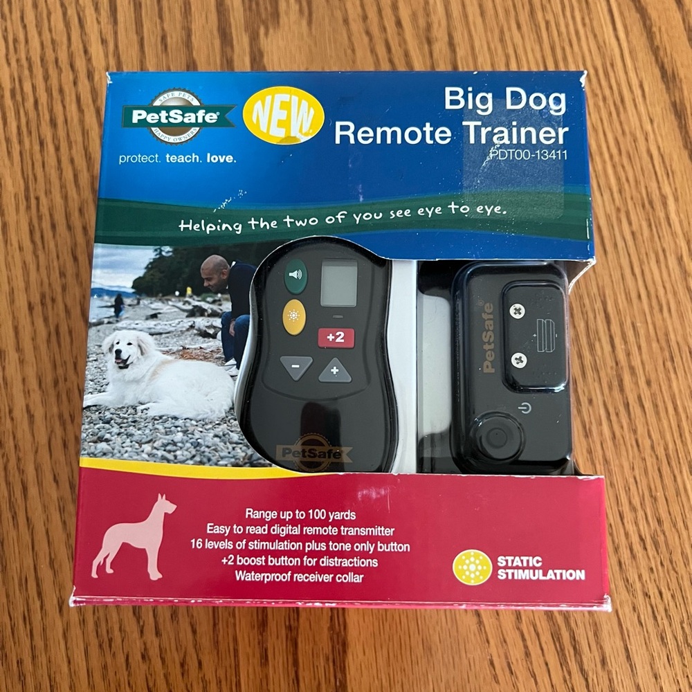 NIB PetSafe Big Dog Remote Trainer PDT00-13411